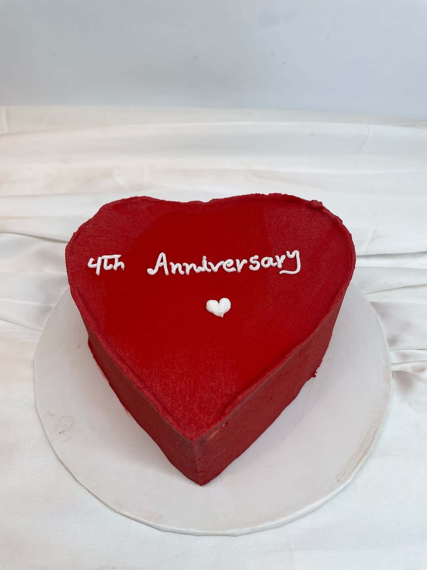 Custom cake made for a wedding anniversary